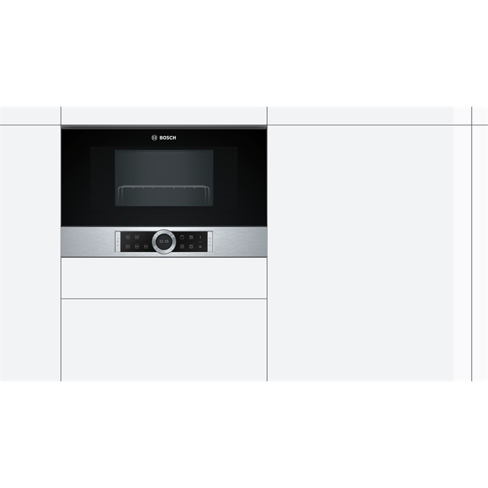 Bosch BEL634GS1 21 lt Inox Ankastre Mikrodalga Fırın