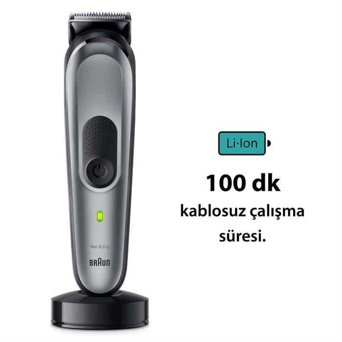 Braun Series 7 MGK7420 + Gillette ProGlide 10'u 1 Arada Erkek Bakım Seti