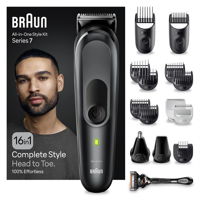 Braun Series 7 MGK7470 16'sı 1 Arada Erkek Bakım Kiti