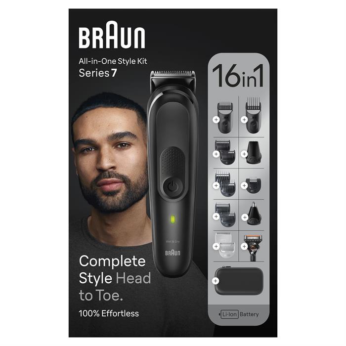 Braun Series 7 MGK7470 16'sı 1 Arada Erkek Bakım Kiti