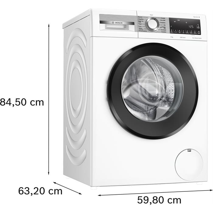 Bosch WGA244Z1TR 1400 Devir 9 kg Çamaşır Makinesi