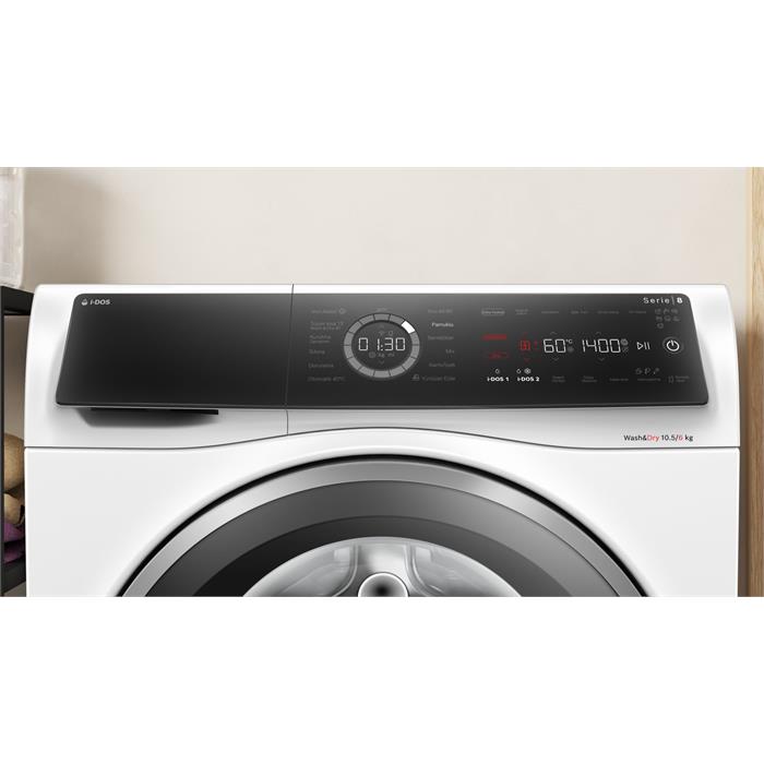 Bosch WNC254A0TR 1400 Devir 10.5 kg / 6 kg Kurutmalı Çamaşır Makinesi